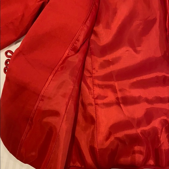 Evie Collection Red Blazer/ jacket - Picture 7 of 8